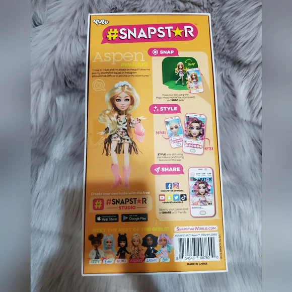 Rare Snapstar Aspen doll - Picture 3 of 3